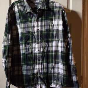 Amazon Essentials Plaid Shirt XL